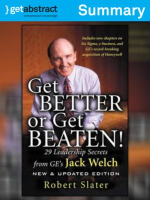 cover image of Get Better or Get Beaten (Summary)